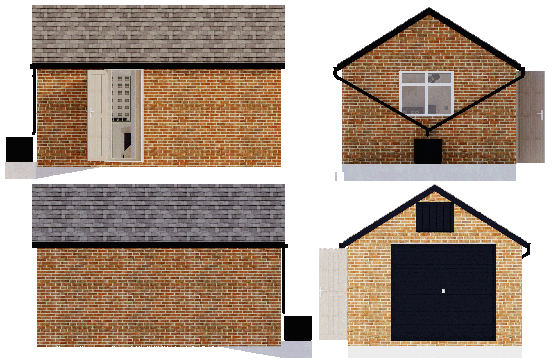 Garage elevations