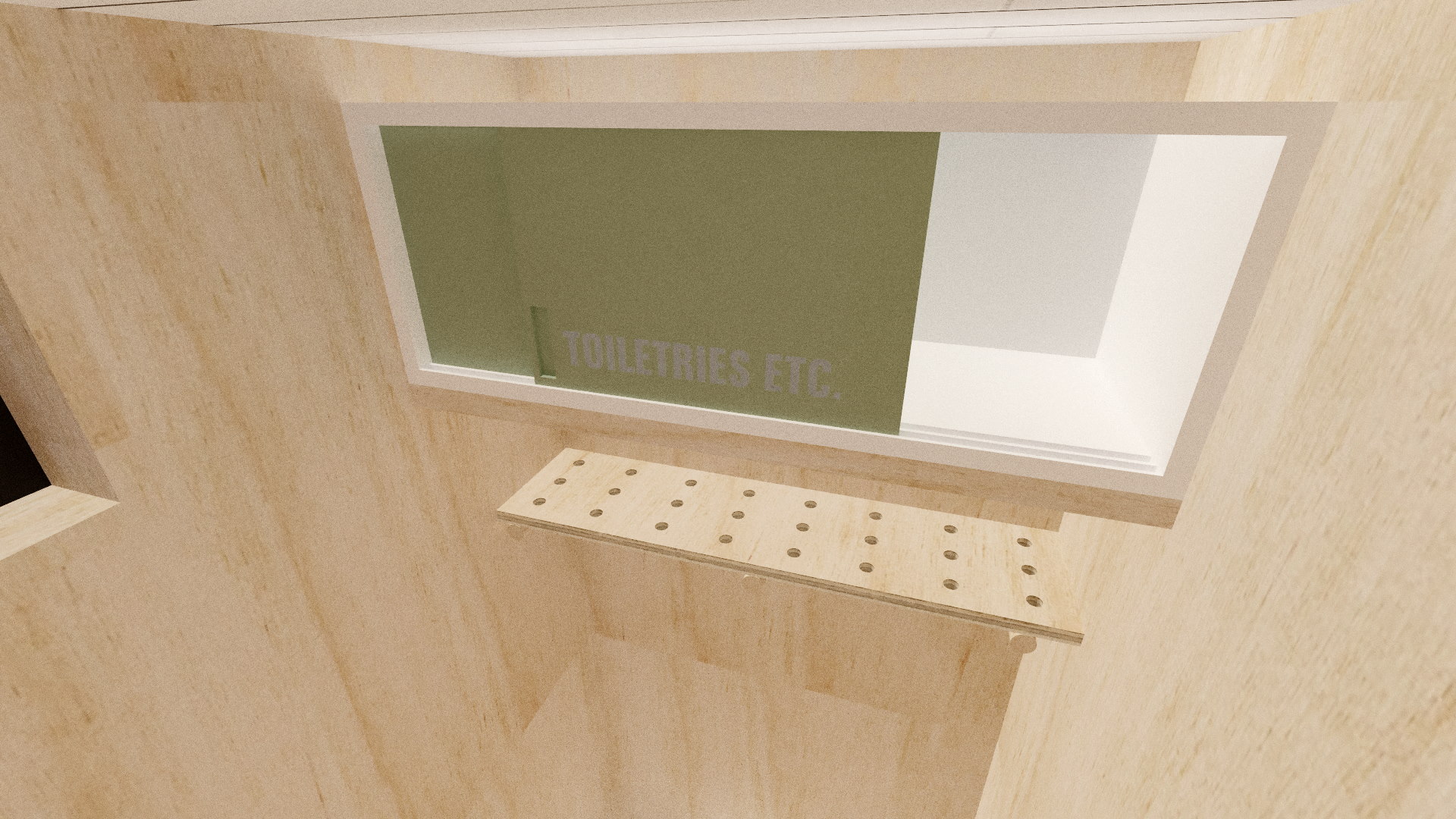 And of course the sliding doors of the workspace and wetroom cupboards provide ample room for important documents and toiletries respectively.