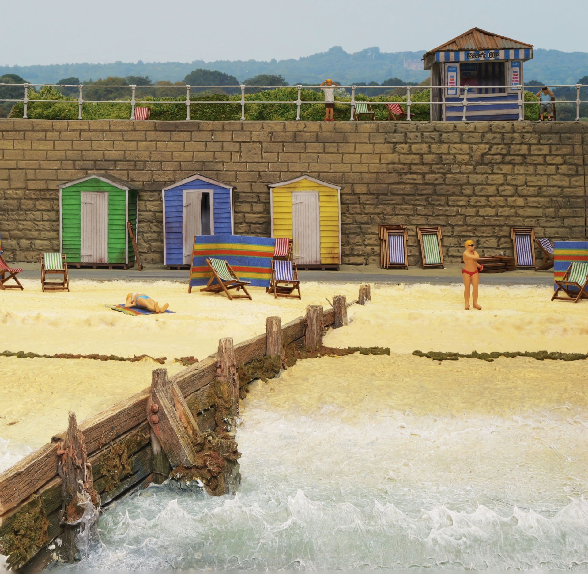 My beach diorama